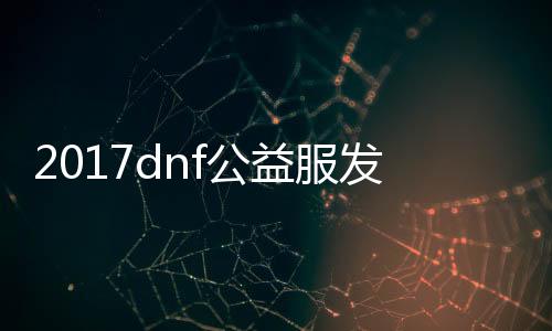 2017dnf公益服发布网（dnf公益服发布网站）